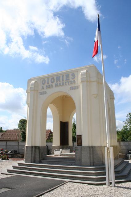 Le Mausolée aux martyrs d'Oignies